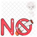 Smoke Forbidden Addiction Icon