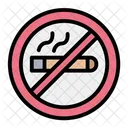 No Smoking Smoke Forbidden Icon