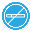 No Smoking Signaling Cigarette Icon