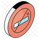 No Smoking No Cigarette Smoking Ban Icon