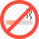 Cigarette Smoking No Cigarette Icon