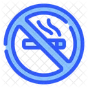 No Smoking Signs Nicotine Icon