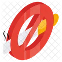 No Smoking Stop Smoking Forbidden Smoking Icon