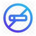 No Smoking No Smoke Cigarette Icon