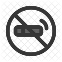 No Smoking No Smoke Forbidden Icon