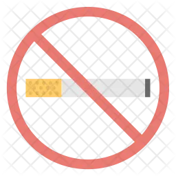 No Smoking Sign  Icon