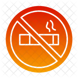 No Smoking Sign  Icon