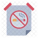 No Smoking Sign Poster Campaign Icon