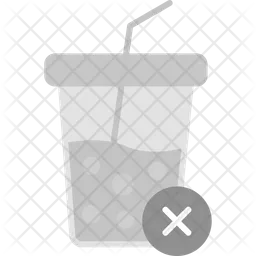 No Soft Drink  Icon