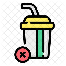 No Soft Drink  Icon