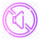 No Sound No Noise Signaling Icon
