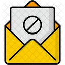 No Spam Message Email Icon