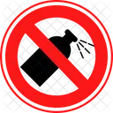 No Spray Drugs Substance Icon