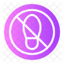 No Step Warning Sign Signaling Icon