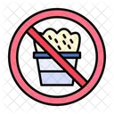 No Sugar Forbidden Prohibition Icon