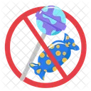 No sweet  Icon