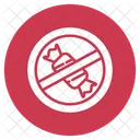 No Sweets Sweets Sugar Icon