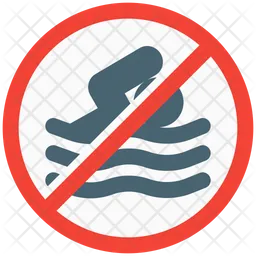 No Swimming  Icon