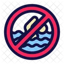 No swimming  Icon
