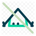 No Tent  Icon