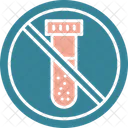 Test Tube Not Allowed Forbidden Icon