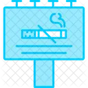 담배 없는 날 광고판  아이콘