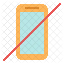 No juegues con el teléfono móvil  Icono