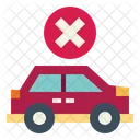 No Transportation  Icon
