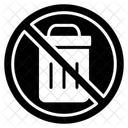 No Trash Icon