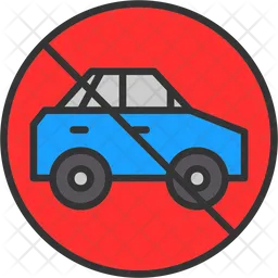 No Travelling  Icon