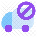 No Trucking Blocked Delivery Icon