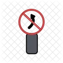 No Turn Board  Icon