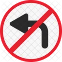 No Turn Left  アイコン