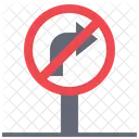 No Turn Right  Icon