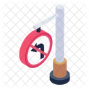No Turn Sign Turn Warning No Turn Board Icon
