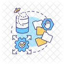 Cloud Storage Data Icon