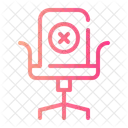 No Vacancies Chair Professions And Jobs Icon