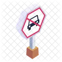 No Parking No Vehicle Vehicle Waring Icon