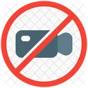 No Video Camera  Icon