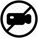 No Video Camera  Icon