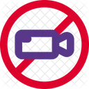 No Video Camera  Icon