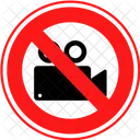 No Video Forbidden Video Prohibited Icon