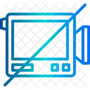 No Video Smartphone Interface Icon