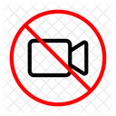 Camera Video Stop Icon