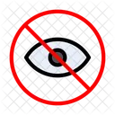 Banned Invisible Hide Icon