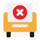 Hand Gesture Stop Icon