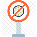 No Waiting Traffic Sign Icon