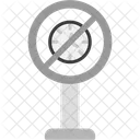 No Waiting Traffic Sign Icon