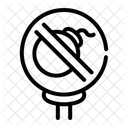 No War Board Symbol Icon