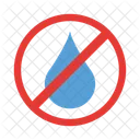 No Water No Drink No Drinking Icon